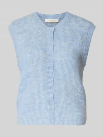 Selected Regular Fit Strickjacke aus Woll-Mix in Hellblau, Gr&ouml;&szlig;e XL