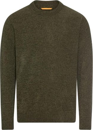Camel Active Stijlvolle Sweatshirts en Hoodies - Heren - Ronde hals truien - Groen - 4XL - Truien & Vesten