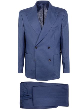 Michael Coal Suit Pure Linen Austin