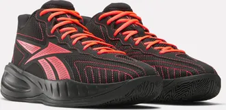 Reebok Basketballschuh REEBOK REEBOK PRESS, Gr. 36,5, core schwarz, neon cherry, core schwarz, Schuhe Basketballschuh