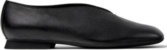 Camper Zwarte leren ballerinas - Dames - Loafers - Zwart - 39 EU - Leer - Schoenen
