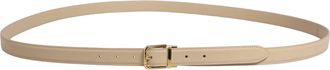 Dolce & Gabbana Calf Leather Belt - Beige