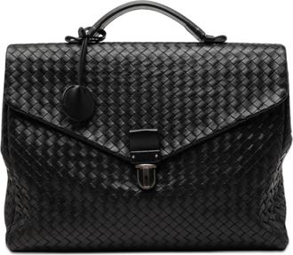 Bottega Veneta Pre-owned Bottega Veneta Nappa Intrecciato Briefcase Unisex SA6BQ9VL8YRP84RM