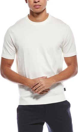 Ted Baker White Modern Crewneck T-Shirt