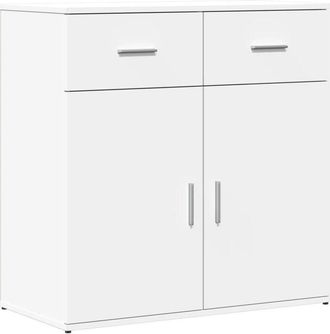 vidaXL Sideboard White 79x38x80 cm Engineered Wood Vidaxl