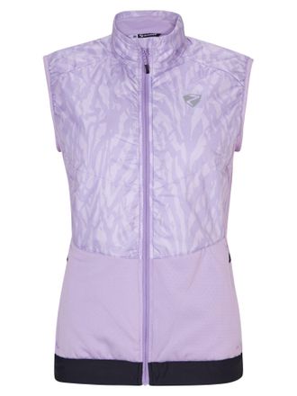 Ziener Funktionsweste ZIENER NANJA, Damen, Gr. 40, lila, Obermaterial: 1. 94% Polyester, 6% Elasthan; 2. 100% Polyester; Futter: 100% Polyester;Wattierung: 1