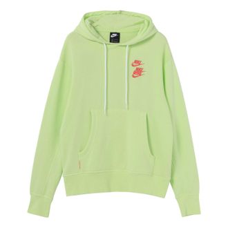 Nike Alphabet Printing Sports Pullover Green DA0932-383