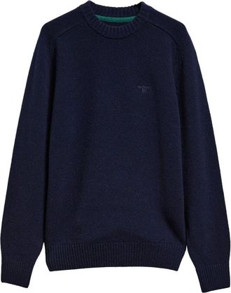 Barbour Maglione Girocollo Newtown - - Knitwear - Uomo - Blu - M