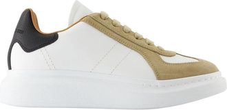 Alexander McQueen Multi Leren Oversized Sneakers - Heren - Sneakers - Veelkleurig - 40 EU - Leer - Schoenen