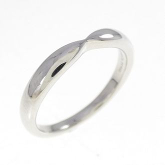 Tiffany & Co. Platinum Platinum 950 Band Ring (Pre-Owned)