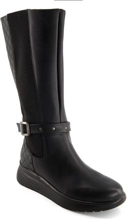 Andrea Womens Leather Tall Riding Boots 63319