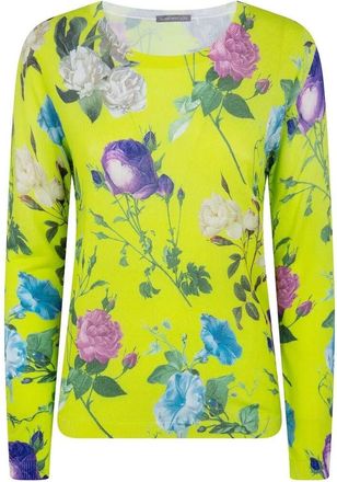 In Bed With You Boat Neck Printed Sweater