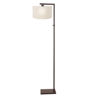 Steinhauer L&aacute;mpara De Pie - Marr&oacute;n - Stang - Lino Metal - L&aacute;mpara De
