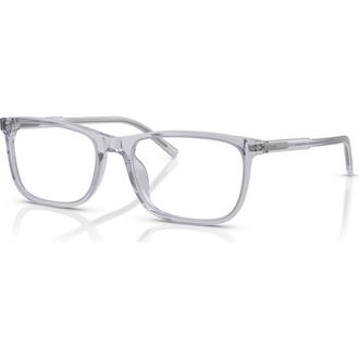 Dolce & Gabbana 53mm Rectangle optical glasses in Grey at Nordstrom