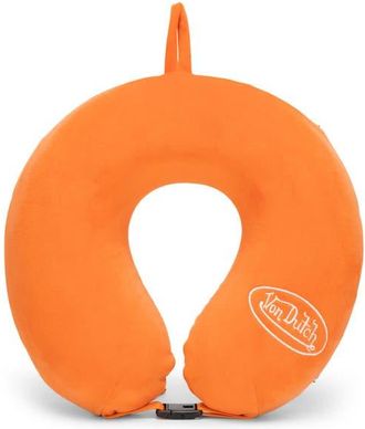 Von Dutch Classic Memory Foam Travel Neck Pillow in Orange at Nordstrom