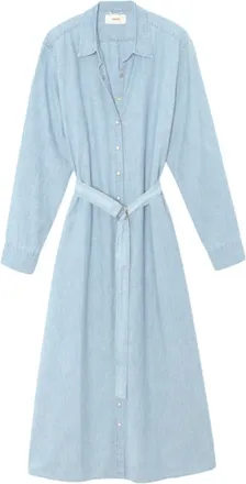 Xirena Womens Bowen Midi Dress In Dusty Blue