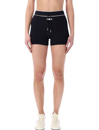 Marine Serre Shorts Schwarz