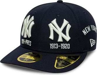 New Era Mens Baseball Cap 59fifty Navy Crown Hat