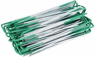 OEM Piquets De Fixation - 150 Mm - Para C&eacute;sped Artificial Exterior Lona De Jard&iacute;n Tiendas - 50 Unidades