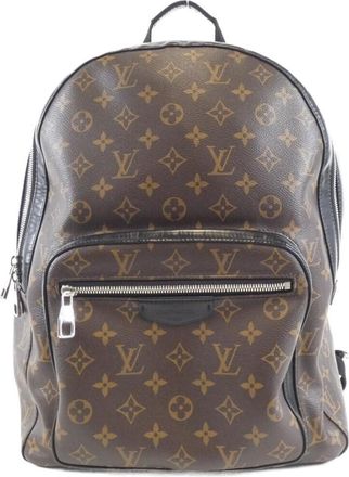 Louis Vuitton Marron Monogram Macassar Monogram Backpack (Pre-Owned)