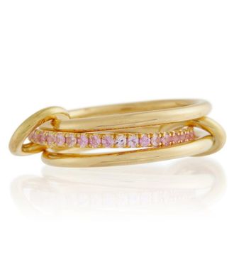 Spinelli Kilcollin 18kt yellow gold ring with sapphire