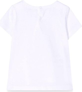 Il Gufo Short-Sleeve Cotton T-Shirt - White