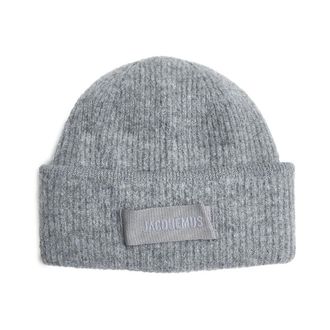 Jacquemus Accessoires, Heren, Grijs, ONE Size, Beanies