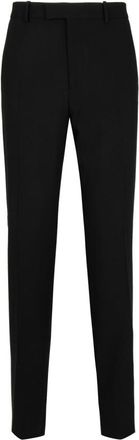 Ferragamo Mens Slim-Fit Wool Tailored Trousers, Brand Size 52 ( US Size 36 )