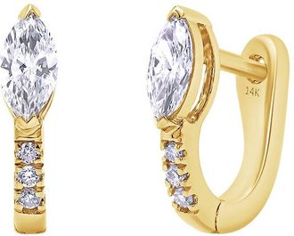 Meira T 14K 0.40 Ct. Tw. Lab-Grown Diamond Earrings