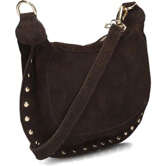 Notre-V Monica Suede - Dames - Tassen - Bruin - Maat: ONE Size Su&egrave;de