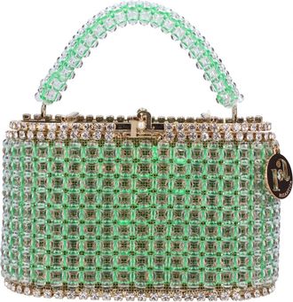 Rosantica Holli Bag - Dames - Handtassen - Groen - ONE Size - Satijn - Tassen