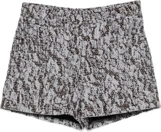 Iro Edela Tweed Shorts - Dames - Bermuda - Bruin - S - Tweed - Korte Broeken
