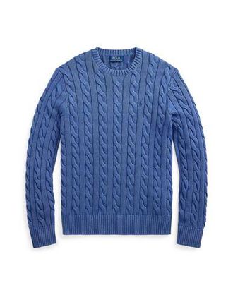 Ralph Lauren CABLE-KNIT GARMENT-DYED COTTON SWEATER