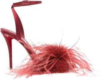 Christian Louboutin Miss Z Plumes Sandals-Donna