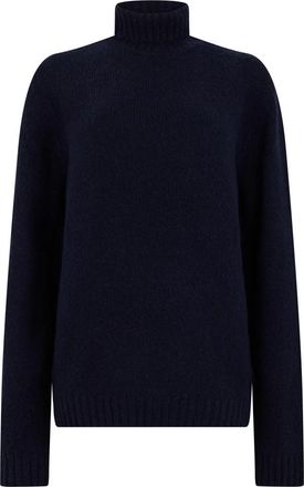 Moorer Todi Hoge-hals Trui - Heren - Coltruien - Blauw - L - Wol - Truien & Vesten