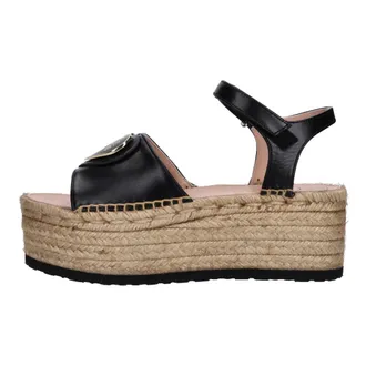Love Moschino Dames, Schoenen, Zwart, Maat: 41 EU Leer