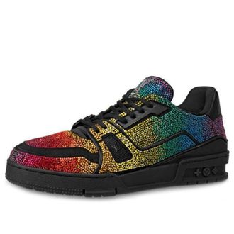Louis Vuitton Trainer Sneakers Glitter Rainbow 1A5YLN
