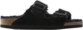 Birkenstock Arizona Smalle Pasvorm - Dames - Schoenen - Zwart - Maat: 36 EU Leer