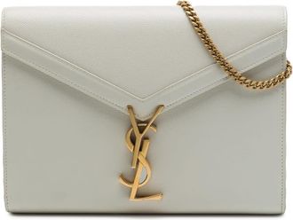 Saint Laurent Pre-owned Saint Laurent Grain De Poudre Monogram Cassandra Chain Wallet Ladies YP38PIFO4N2GVAF2