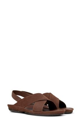 Camper Right Isla Slingback Sandal in Medium Brown at Nordstrom, Size 40