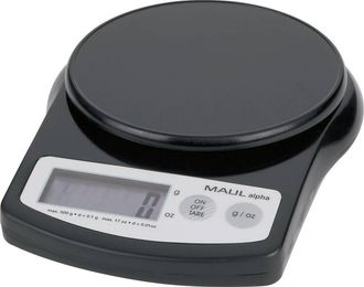 Maul Maulalpha B&aacute;scula De Cocina Negra Precisi&oacute;n 500 G