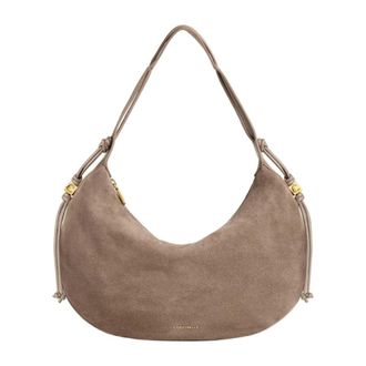 Coccinelle Thess Schoudertas - Dames - Schoudertassen - Beige - ONE Size - Katoen - Tassen