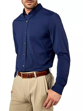 Rhone Commuter Shirt - Classic Fit In Navy