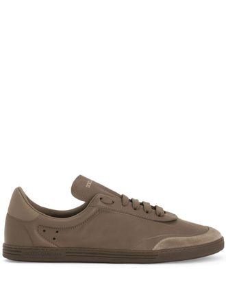 Dolce & Gabbana Saint Tropez low-top sneakers - men - Calf Leather/Goat Skin/Lamb Skin/Rubber - 43.5 - Brown