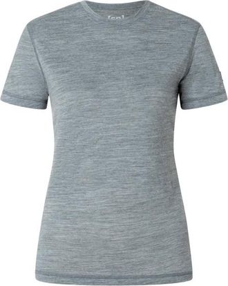 super.natural Sierra 140 Tee Merinoshirt f&uuml;r Damen | grau