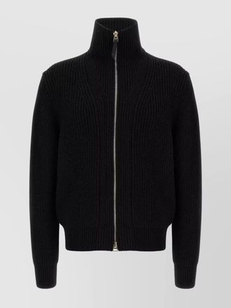 Tom Ford wool mohair zip cardigan