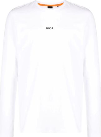 BOSS TChark T-shirt - men - Elastane/Cotton - M - White