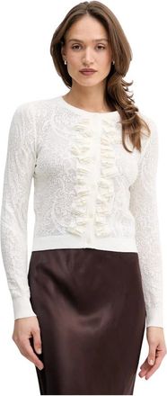 Oui Mujer, Jerseys, Beige, Talla: L