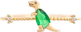 Girls Crew Terrific T-Rex Ring in Gold at Nordstrom, Size 8