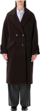 Sessun MIA Coat - Dames - Mantel - Bruin - S - Jassen